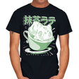 Matchasaur Latte - Mens T-Shirts RIPT Apparel Small / Black