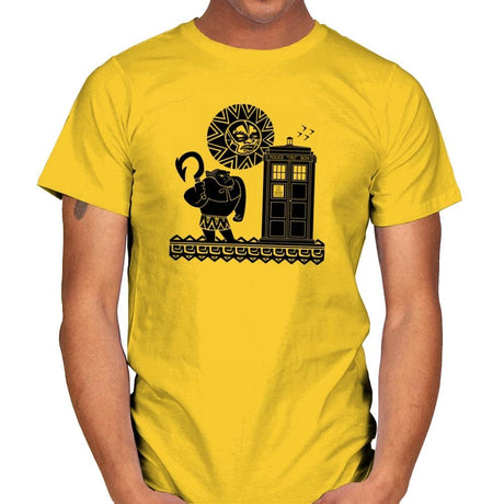 Maui Meets The Doctor Exclusive - Mens T-Shirts RIPT Apparel Small / Daisy