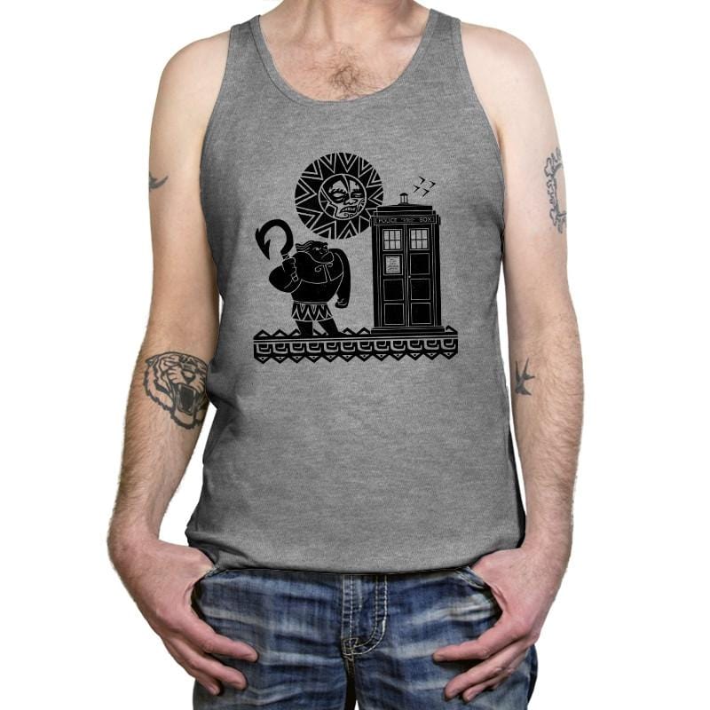 Maui Meets The Doctor Exclusive - Tanktop Tanktop RIPT Apparel X-Small / Athletic Heather