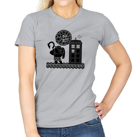 Maui Meets The Doctor Exclusive - Womens T-Shirts RIPT Apparel Small / Sport Grey