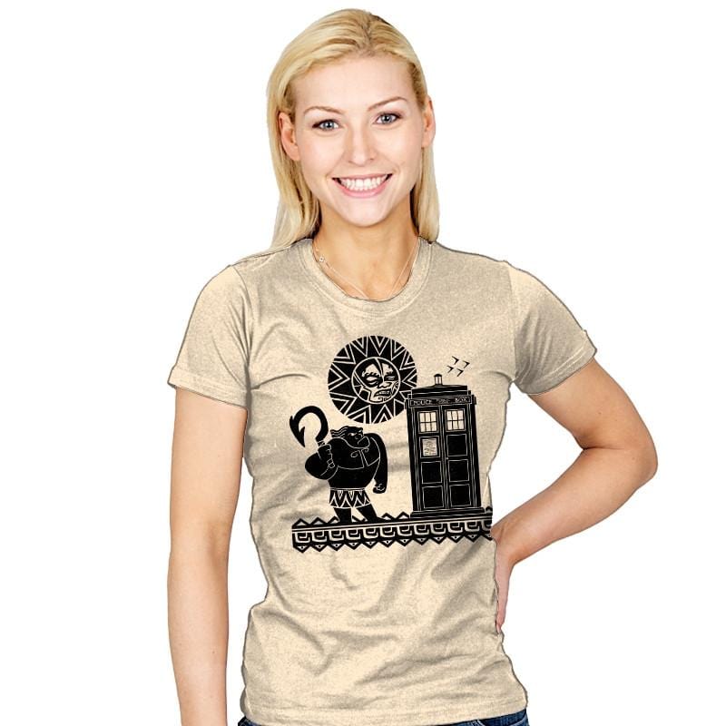 Maui Meets The Doctor - Womens T-Shirts RIPT Apparel