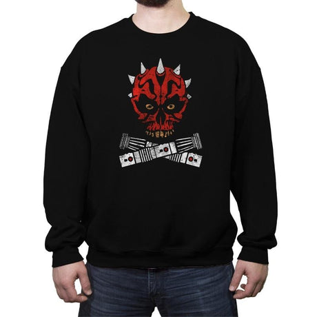 Maul and Cross Sabers - Crew Neck Sweatshirt Crew Neck Sweatshirt RIPT Apparel