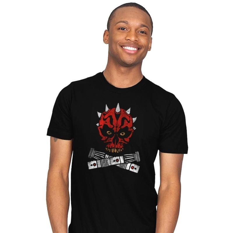 Maul and Cross Sabers - Mens T-Shirts RIPT Apparel Small / Black