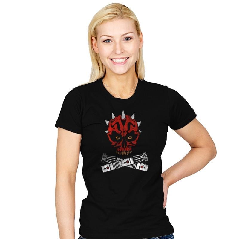 Maul and Cross Sabers - Womens T-Shirts RIPT Apparel