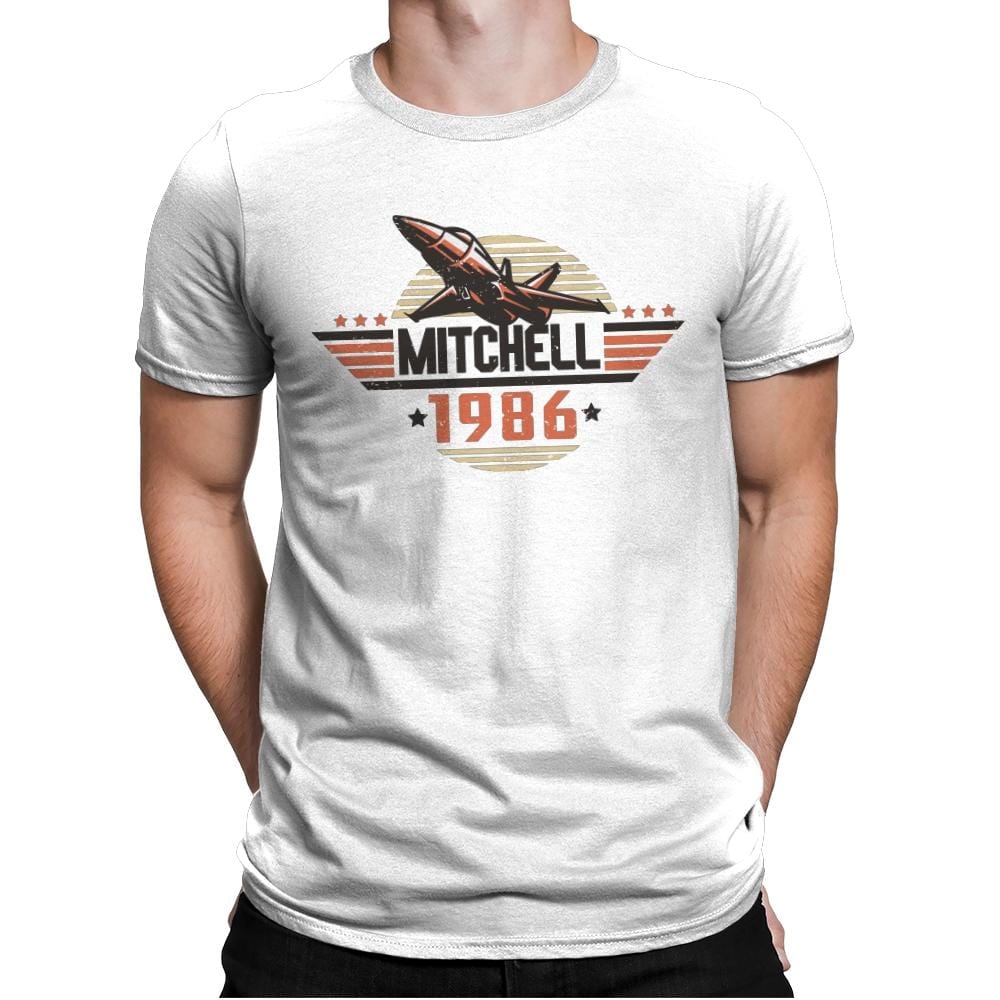Maverick Mitchell - Mens Premium T-Shirts RIPT Apparel Small / White