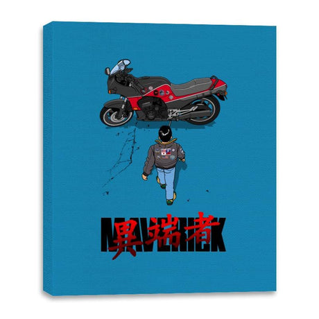 Maverick Rider - Canvas Wraps Canvas Wraps RIPT Apparel 16x20 / Sapphire