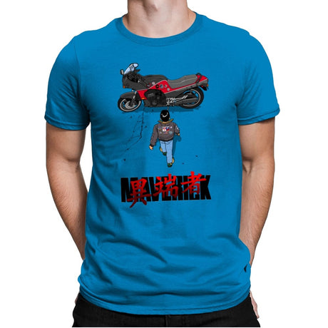 Maverick Rider - Mens Premium T-Shirts RIPT Apparel Small / Turqouise