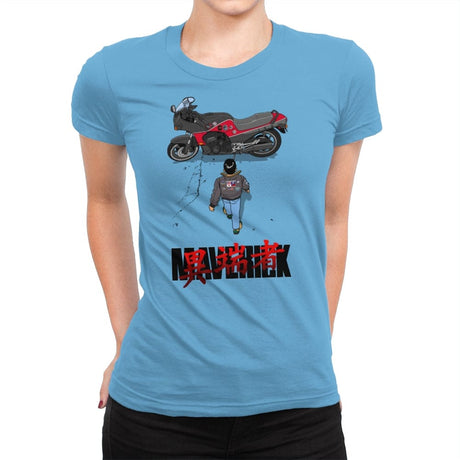 Maverick Rider - Womens Premium T-Shirts RIPT Apparel Small / Turquoise