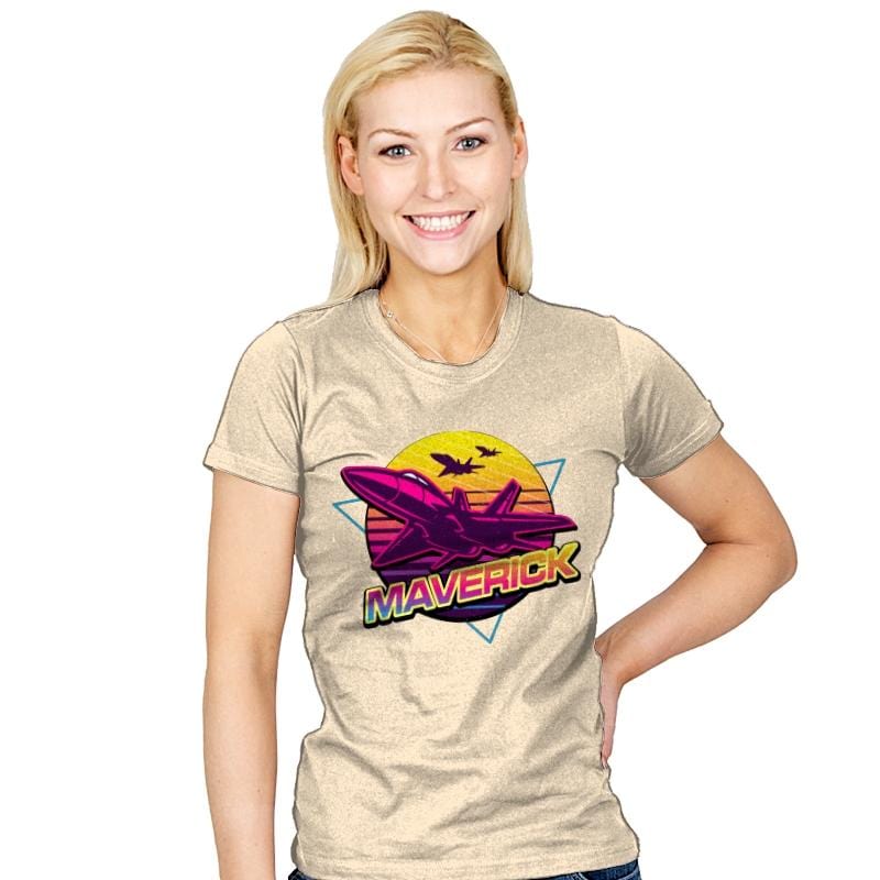 Maverick - Womens T-Shirts RIPT Apparel Small / Natural