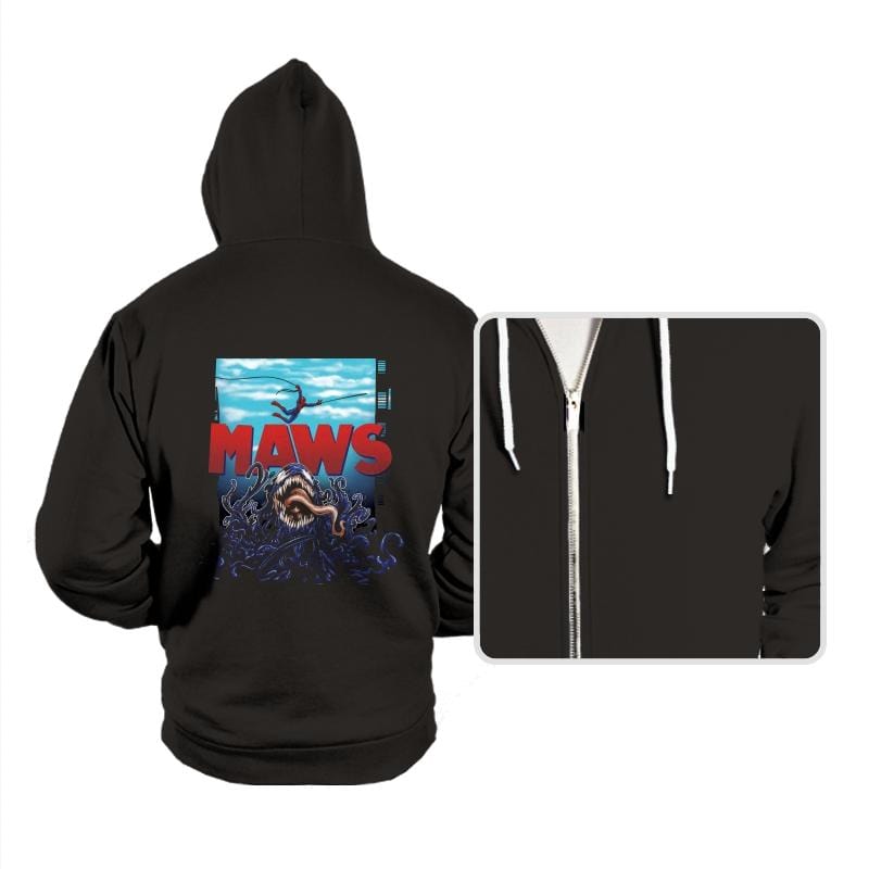 Maws - Hoodies Hoodies RIPT Apparel Small / Black
