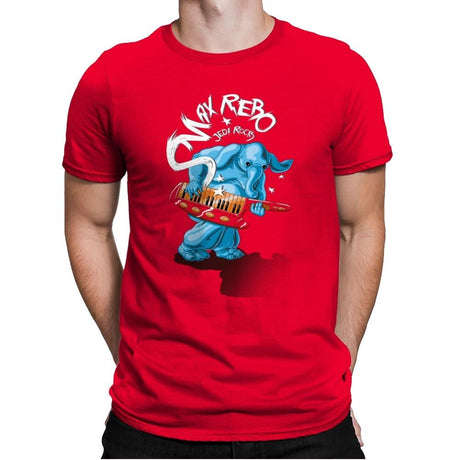 Max Rock - Mens Premium T-Shirts RIPT Apparel Small / Red
