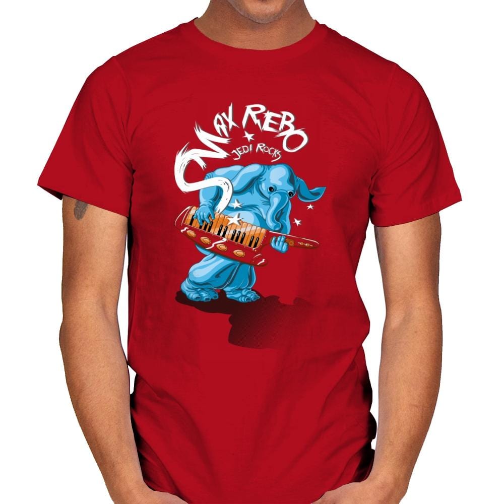 Max Rock - Mens T-Shirts RIPT Apparel Small / Red