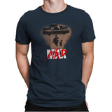 Maxkira - Pop Impressionism - Mens Premium T-Shirts RIPT Apparel Small / Indigo