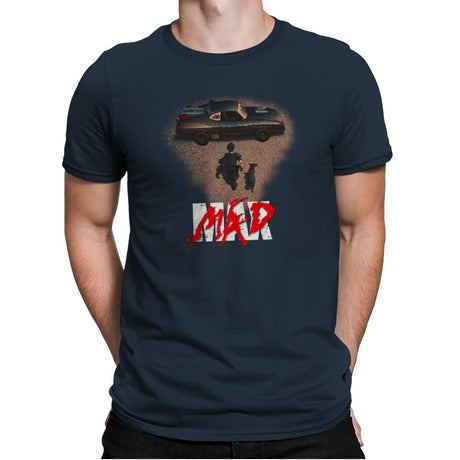 Maxkira - Pop Impressionism - Mens Premium T-Shirts RIPT Apparel Small / Indigo