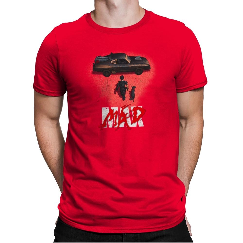 Maxkira - Pop Impressionism - Mens Premium T-Shirts RIPT Apparel Small / Red