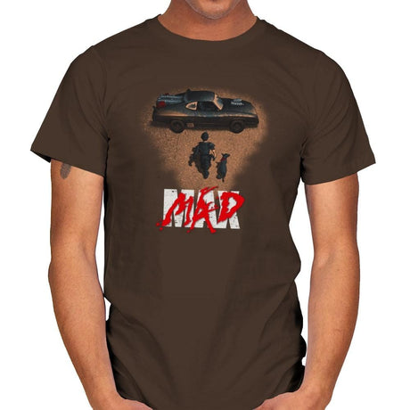 Maxkira - Pop Impressionism - Mens T-Shirts RIPT Apparel Small / Dark Chocolate
