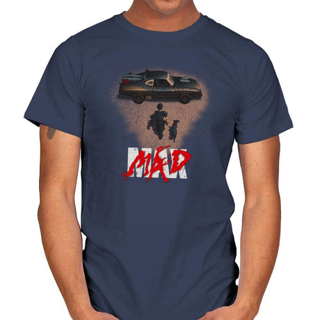 Maxkira - Pop Impressionism - Mens T-Shirts RIPT Apparel Small / Navy