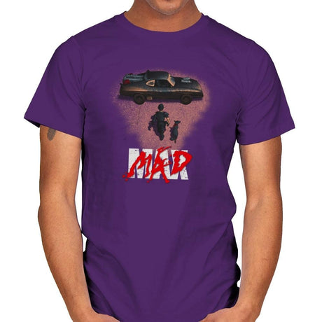 Maxkira - Pop Impressionism - Mens T-Shirts RIPT Apparel Small / Purple