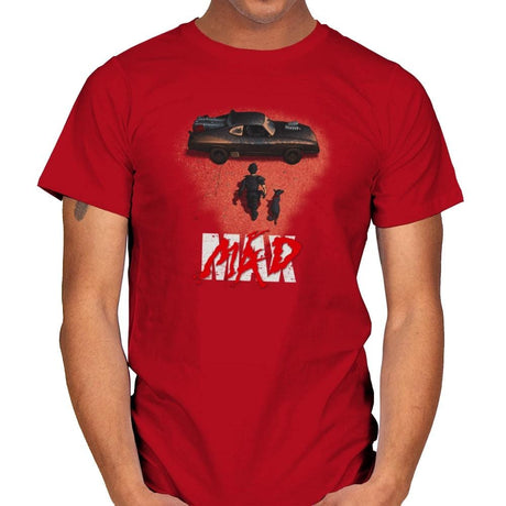 Maxkira - Pop Impressionism - Mens T-Shirts RIPT Apparel Small / Red