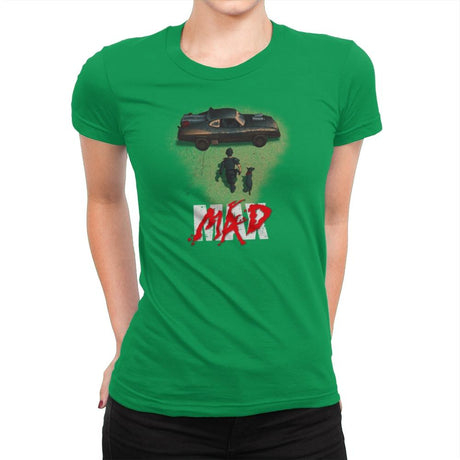 Maxkira - Pop Impressionism - Womens Premium T-Shirts RIPT Apparel Small / Kelly Green