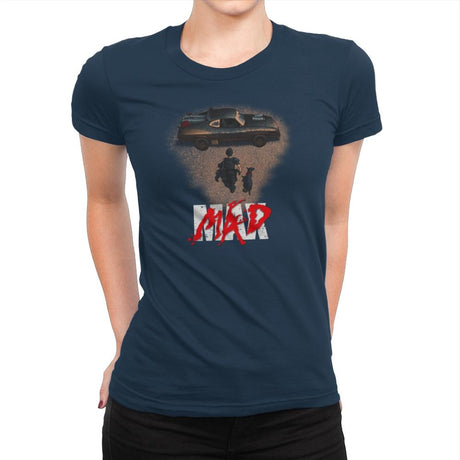 Maxkira - Pop Impressionism - Womens Premium T-Shirts RIPT Apparel Small / Midnight Navy