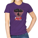 Maxkira - Pop Impressionism - Womens T-Shirts RIPT Apparel Small / Purple