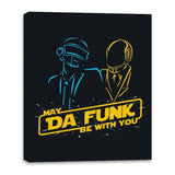 May Da Funk Be With You - Canvas Wraps Canvas Wraps RIPT Apparel 16x20 / Black