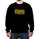 May Stack Be With You - Crew Neck Sweatshirt Crew Neck Sweatshirt RIPT Apparel