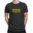 May Stack Be With You - Mens Premium T-Shirts RIPT Apparel Small / Heavy Metal