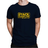 May Stack Be With You - Mens Premium T-Shirts RIPT Apparel Small / Midnight Navy