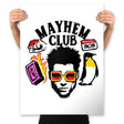 Mayhem Club - Prints Posters RIPT Apparel 18x24 / White