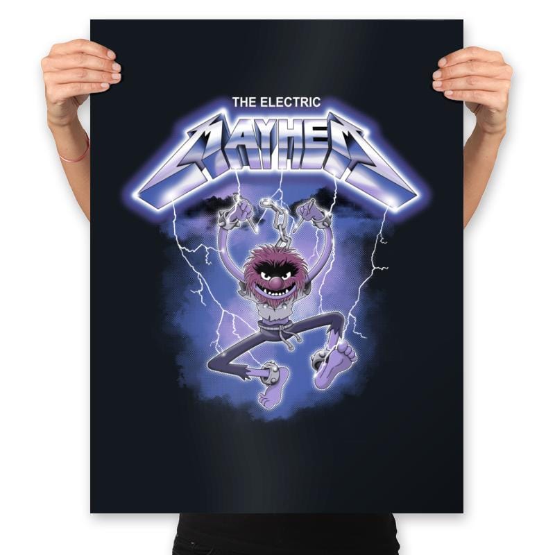 Mayhem - Prints Posters RIPT Apparel 18x24 / Black