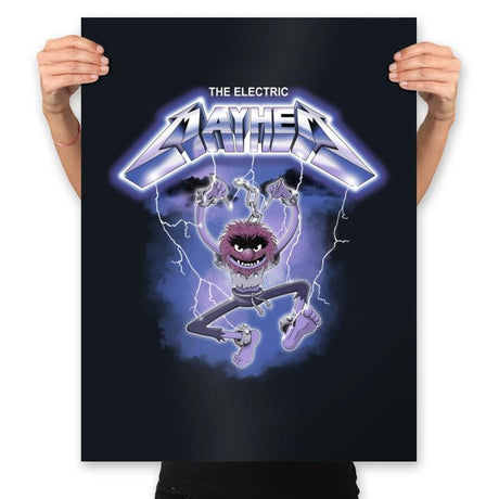 Mayhem - Prints Posters RIPT Apparel 18x24 / Black