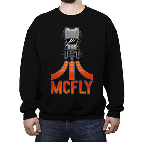 McFly - Crew Neck Sweatshirt Crew Neck Sweatshirt RIPT Apparel Small / Black