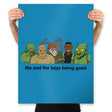 Me and the Boys - Prints Posters RIPT Apparel 18x24 / Sapphire