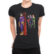 Mean City Sirens - Womens Premium T-Shirts RIPT Apparel Small / Black