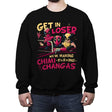 Mean Heroes - Crew Neck Sweatshirt Crew Neck Sweatshirt RIPT Apparel Small / Black