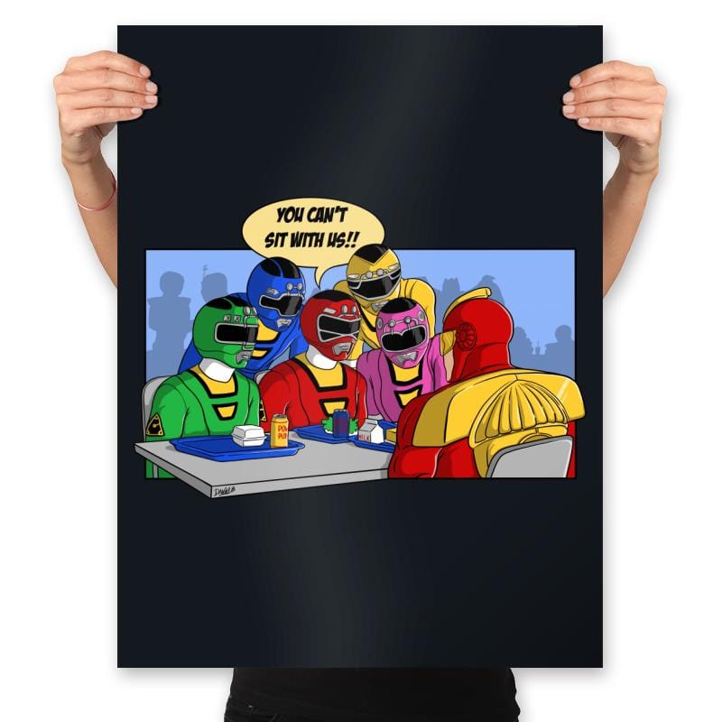 Mean Rangers - Prints Posters RIPT Apparel 18x24 / Black