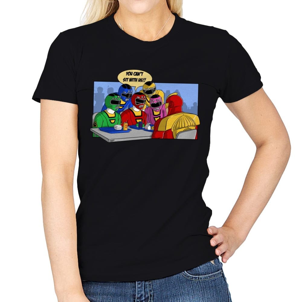 Mean Rangers - Womens T-Shirts RIPT Apparel Small / Black