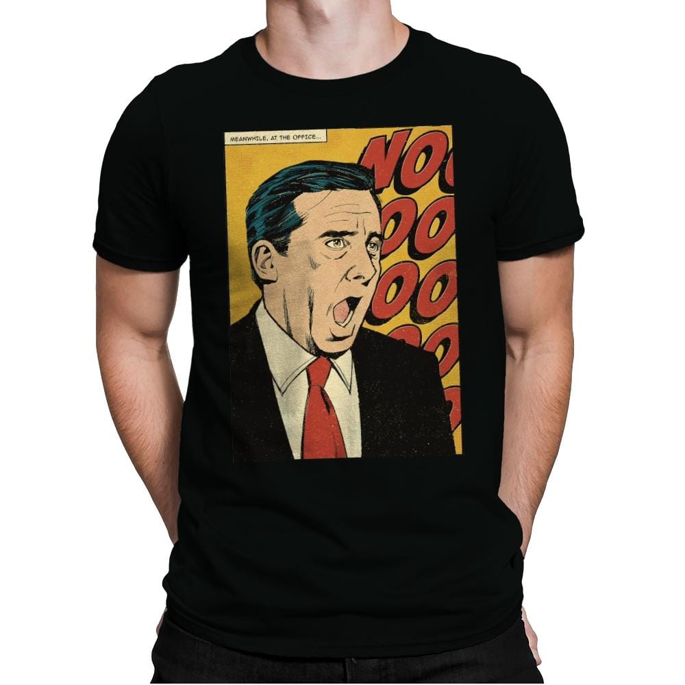 Meanwhile - Mens Premium T-Shirts RIPT Apparel Small / Black