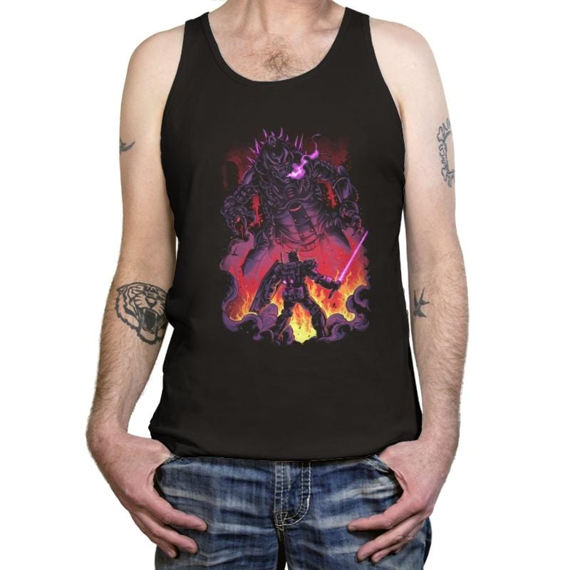 Mecha Battle - Tanktop Tanktop RIPT Apparel