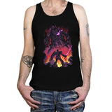 Mecha Battle - Tanktop Tanktop RIPT Apparel X-Small / Black