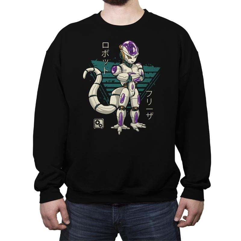 Mecha Emperor - Crew Neck Sweatshirt Crew Neck Sweatshirt RIPT Apparel