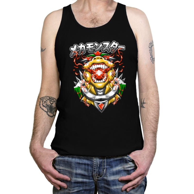 Mecha Monster - Tanktop Tanktop RIPT Apparel X-Small / Black