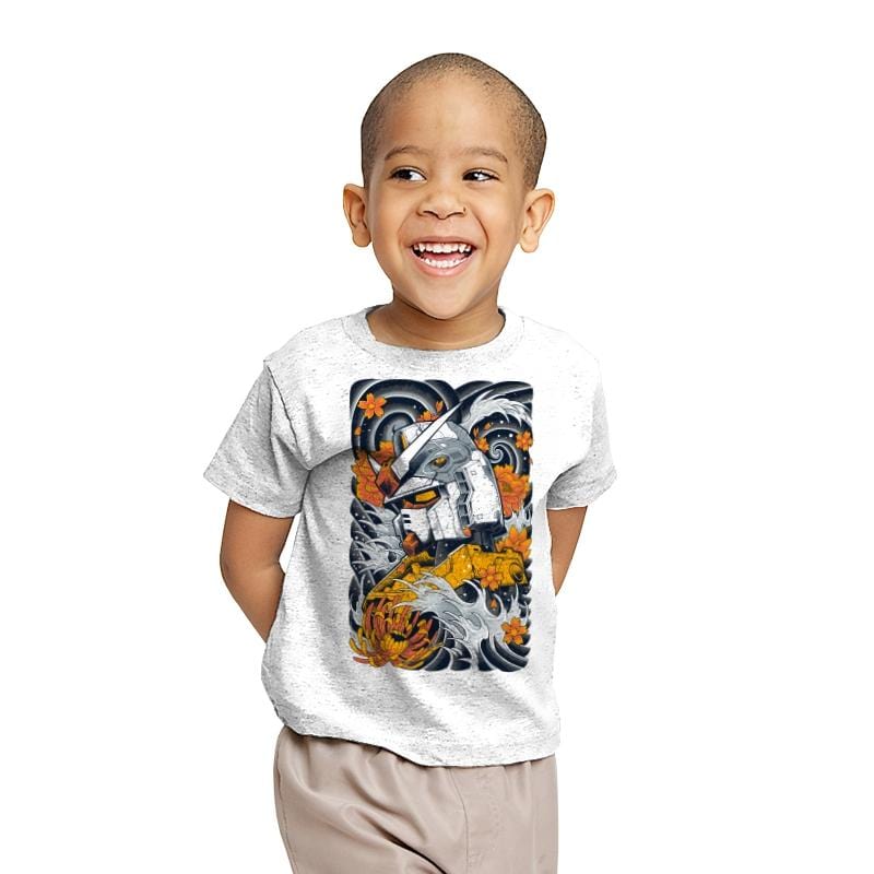 Mecha Otaku - Youth T-Shirts RIPT Apparel X-small / White