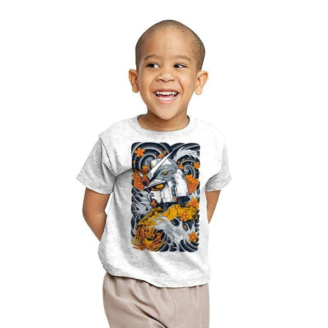 Mecha Otaku - Youth T-Shirts RIPT Apparel X-small / White