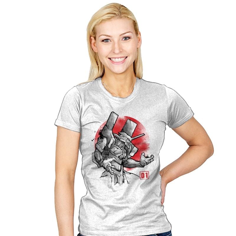 Mecha01 - Womens T-Shirts RIPT Apparel