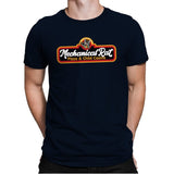 Mechanical Rat Pizza & Child Casino - Best Seller - Mens Premium T-Shirts RIPT Apparel Small / Midnight Navy