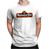 Mechanical Rat Pizza & Child Casino - Best Seller - Mens Premium T-Shirts RIPT Apparel Small / White