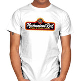 Mechanical Rat Pizza & Child Casino - Best Seller - Mens T-Shirts RIPT Apparel Small / White